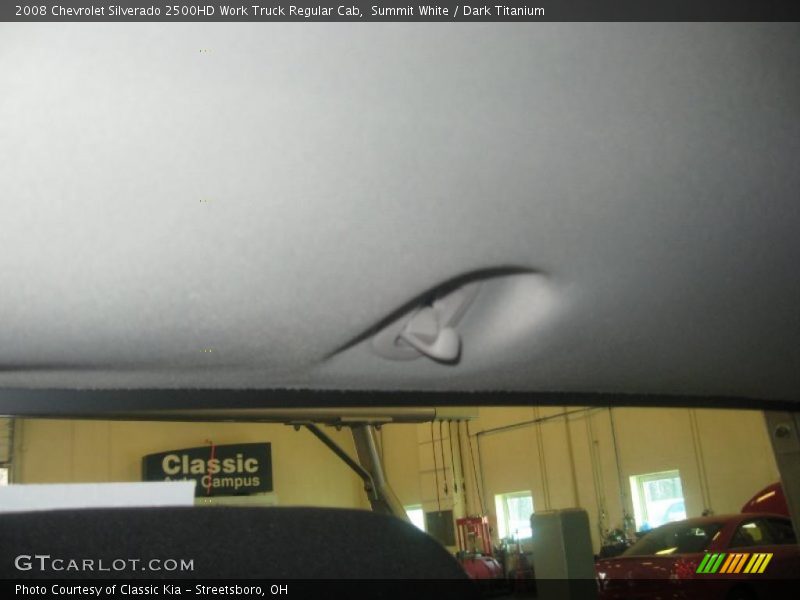 Summit White / Dark Titanium 2008 Chevrolet Silverado 2500HD Work Truck Regular Cab