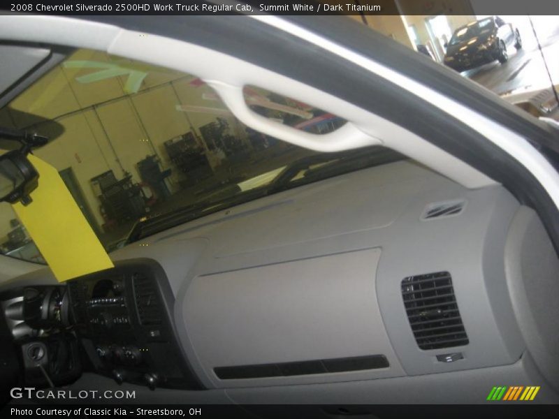 Summit White / Dark Titanium 2008 Chevrolet Silverado 2500HD Work Truck Regular Cab
