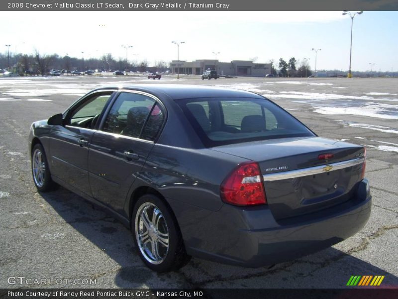 Dark Gray Metallic / Titanium Gray 2008 Chevrolet Malibu Classic LT Sedan