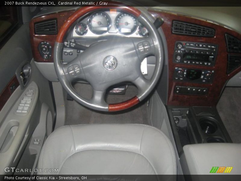 Cardinal Red Metallic / Gray 2007 Buick Rendezvous CXL