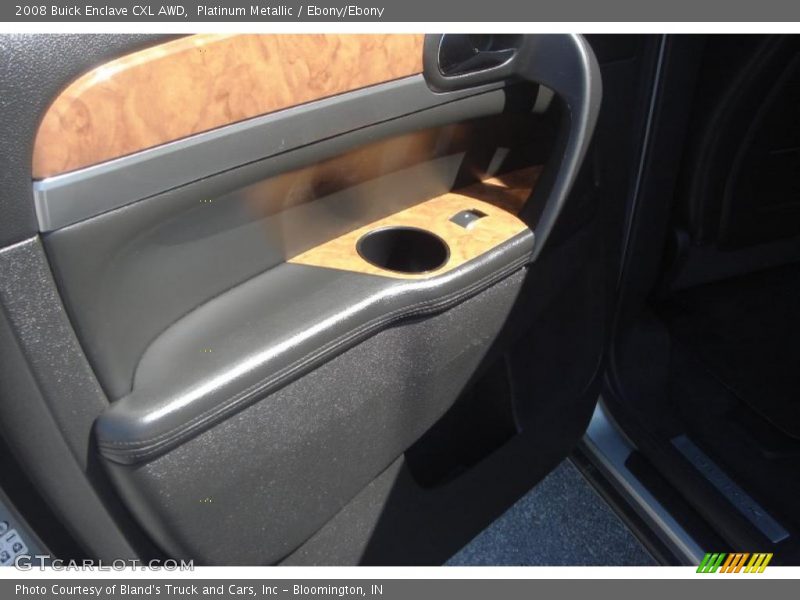 Platinum Metallic / Ebony/Ebony 2008 Buick Enclave CXL AWD