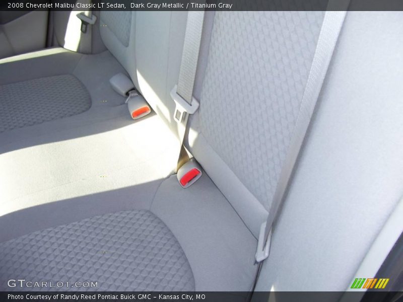 Dark Gray Metallic / Titanium Gray 2008 Chevrolet Malibu Classic LT Sedan