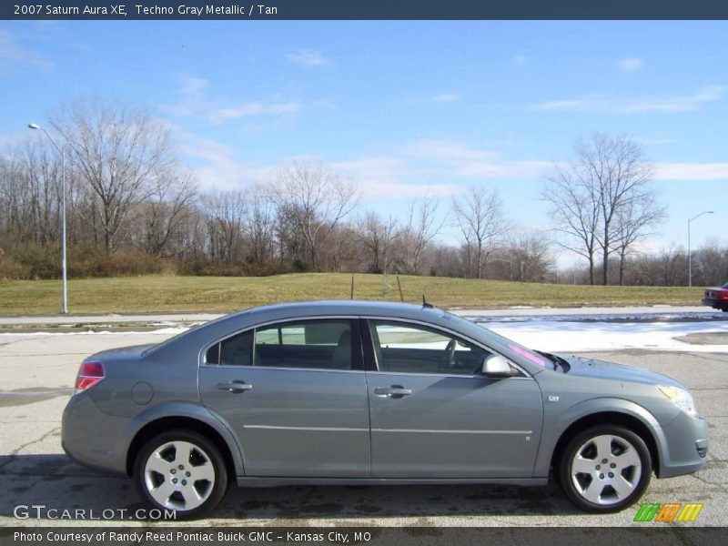 Techno Gray Metallic / Tan 2007 Saturn Aura XE