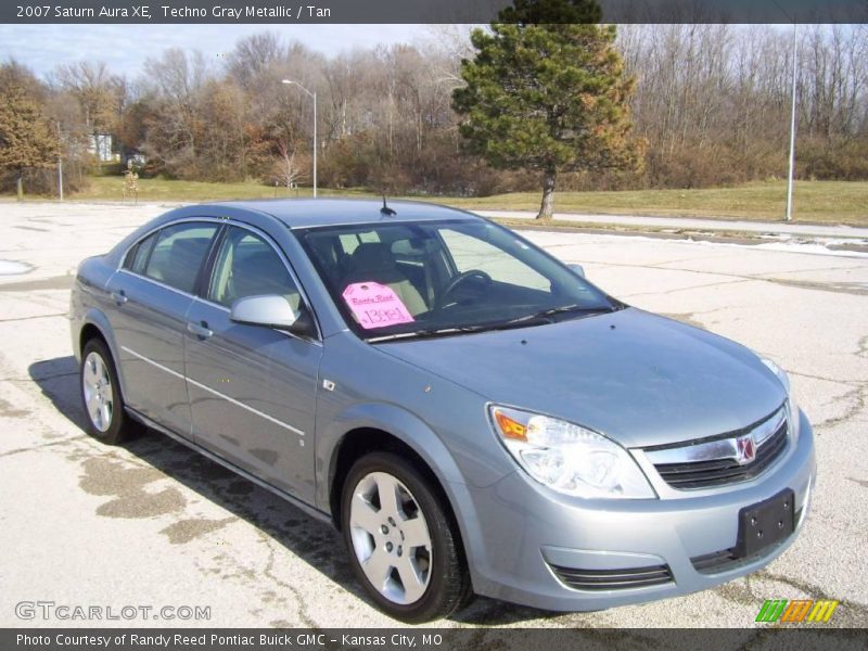 Techno Gray Metallic / Tan 2007 Saturn Aura XE