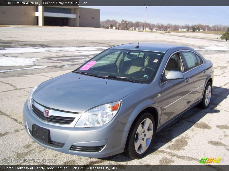 Techno Gray Metallic / Tan 2007 Saturn Aura XE