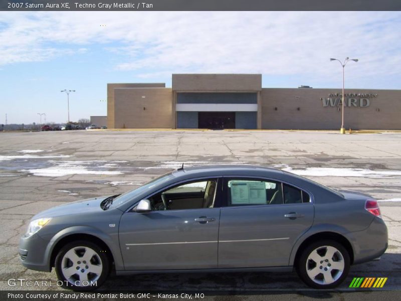 Techno Gray Metallic / Tan 2007 Saturn Aura XE