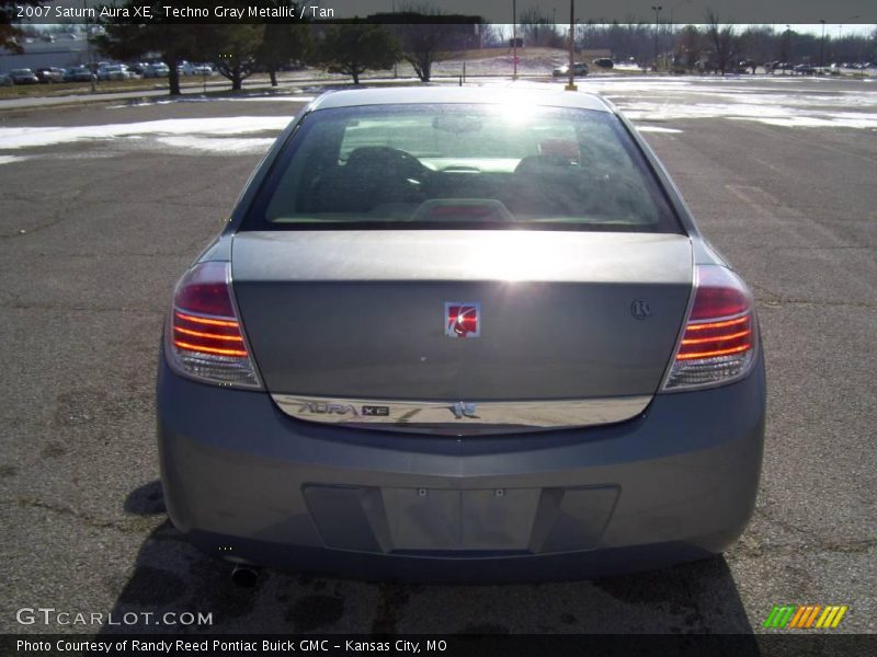 Techno Gray Metallic / Tan 2007 Saturn Aura XE