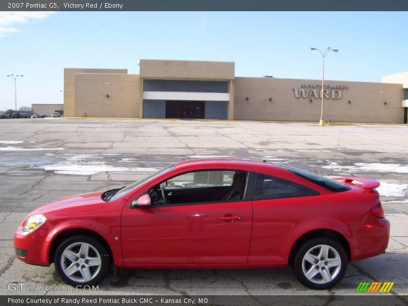 Victory Red / Ebony 2007 Pontiac G5