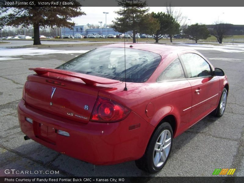 Victory Red / Ebony 2007 Pontiac G5