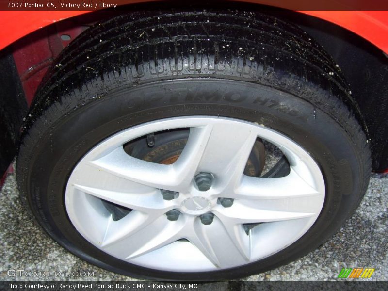 Victory Red / Ebony 2007 Pontiac G5