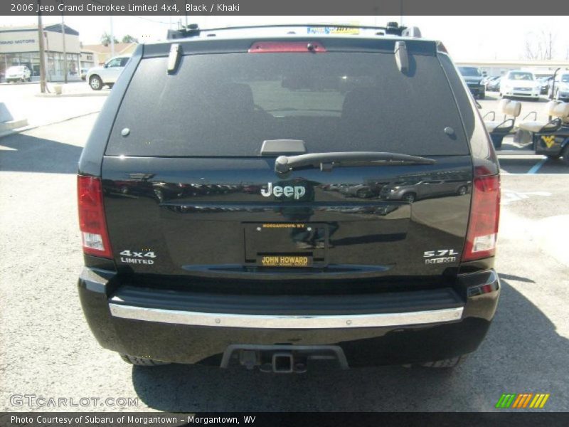 Black / Khaki 2006 Jeep Grand Cherokee Limited 4x4