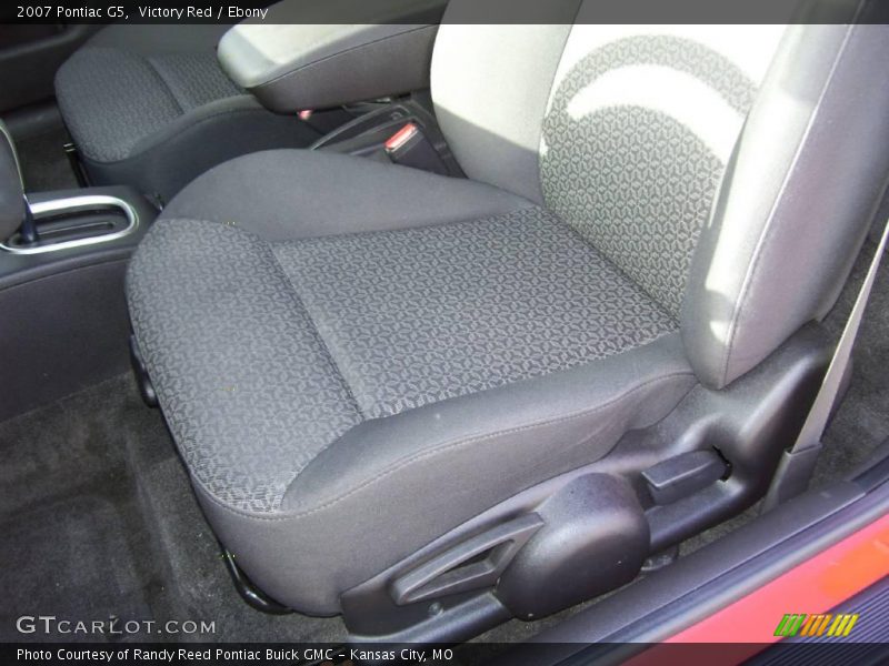 Victory Red / Ebony 2007 Pontiac G5