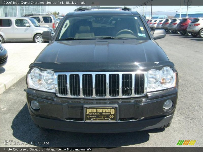 Black / Khaki 2006 Jeep Grand Cherokee Limited 4x4