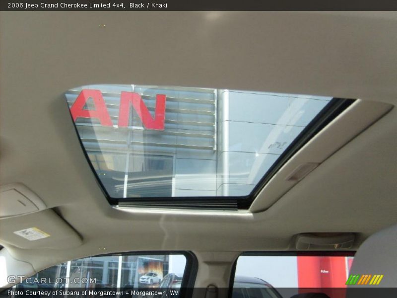 Black / Khaki 2006 Jeep Grand Cherokee Limited 4x4