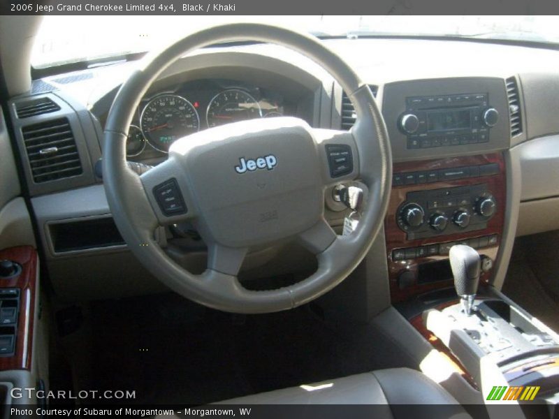 Black / Khaki 2006 Jeep Grand Cherokee Limited 4x4