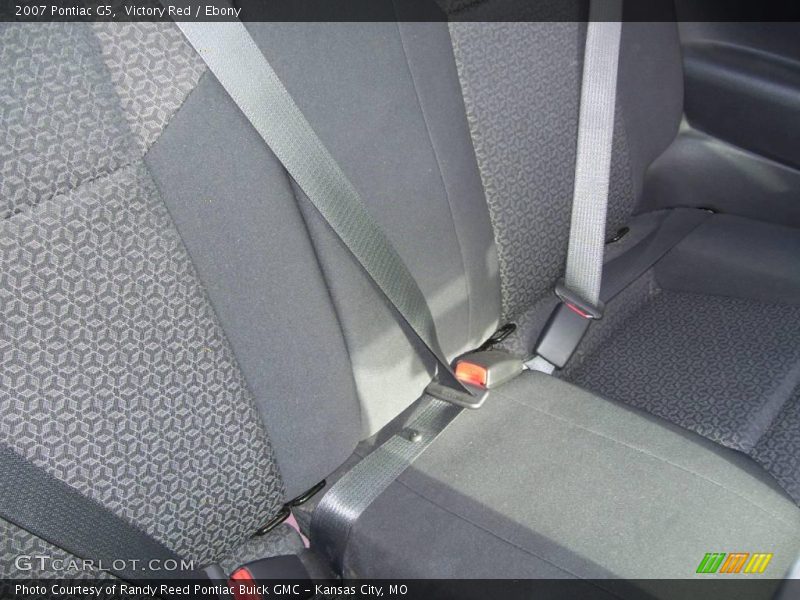 Victory Red / Ebony 2007 Pontiac G5