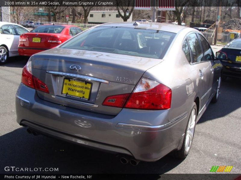 Platinum Graphite / Graphite 2008 Infiniti M 35x AWD Sedan