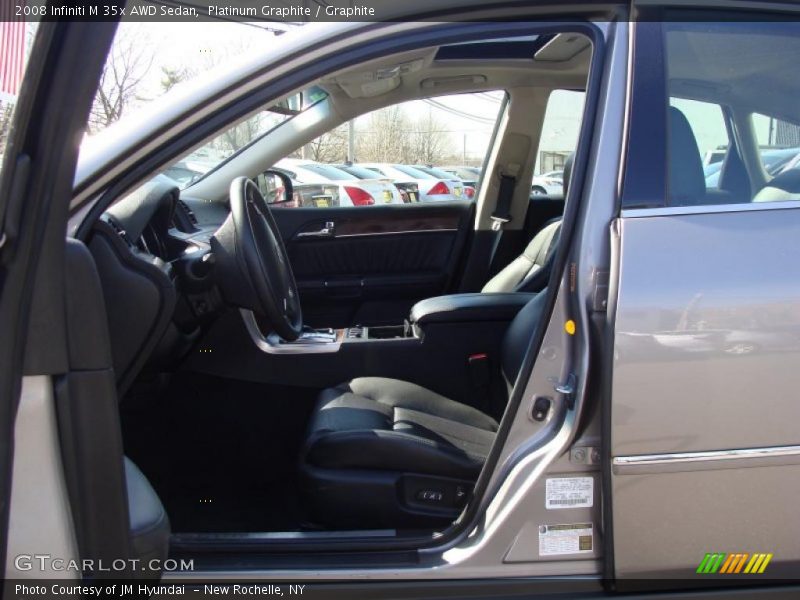 Platinum Graphite / Graphite 2008 Infiniti M 35x AWD Sedan