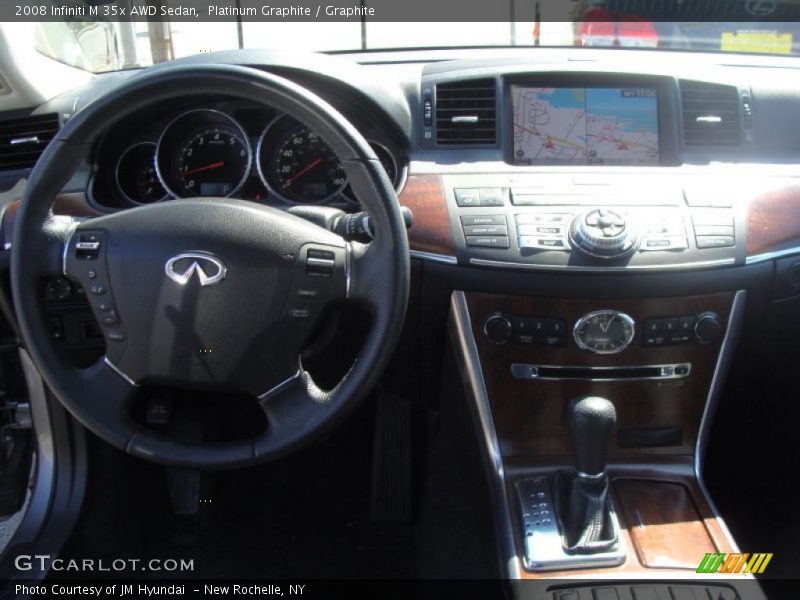 Platinum Graphite / Graphite 2008 Infiniti M 35x AWD Sedan
