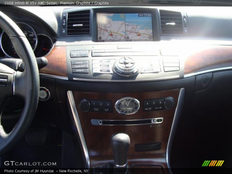 Platinum Graphite / Graphite 2008 Infiniti M 35x AWD Sedan