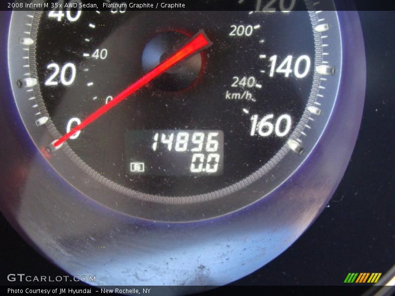 Platinum Graphite / Graphite 2008 Infiniti M 35x AWD Sedan