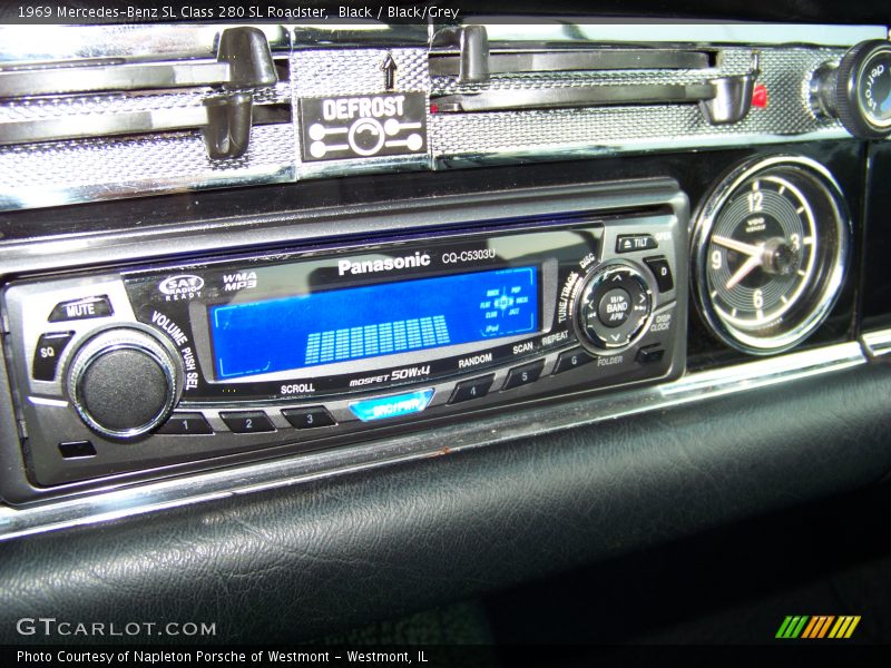 Black / Black/Grey 1969 Mercedes-Benz SL Class 280 SL Roadster