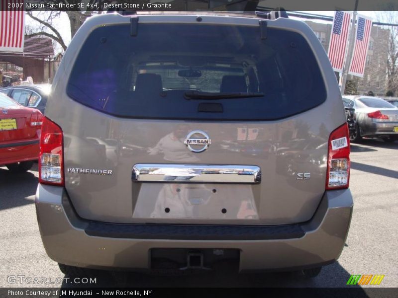 Desert Stone / Graphite 2007 Nissan Pathfinder SE 4x4