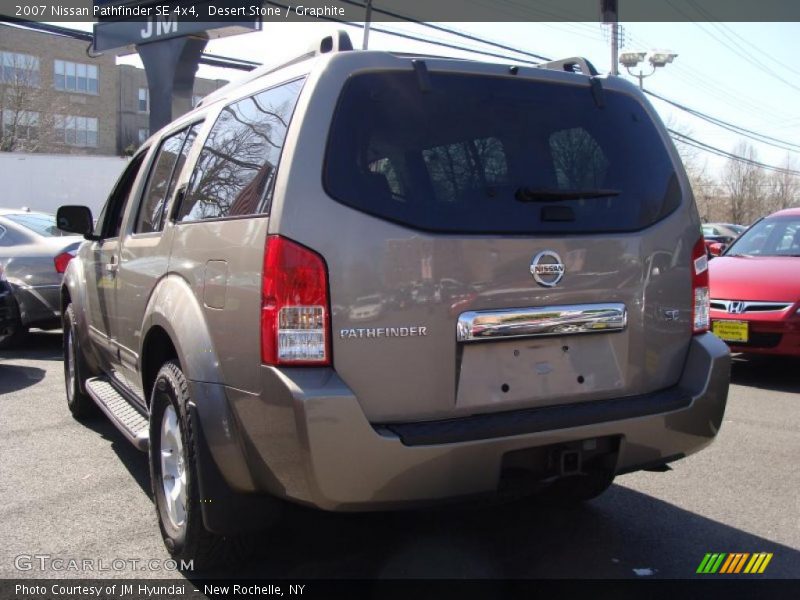 Desert Stone / Graphite 2007 Nissan Pathfinder SE 4x4