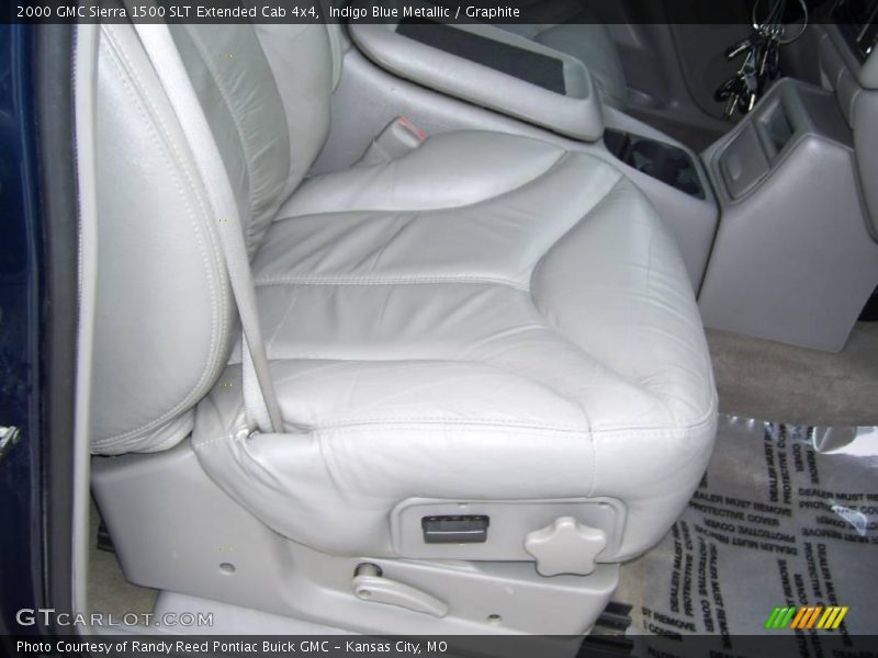 Indigo Blue Metallic / Graphite 2000 GMC Sierra 1500 SLT Extended Cab 4x4