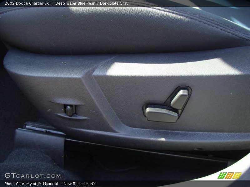 Deep Water Blue Pearl / Dark Slate Gray 2009 Dodge Charger SXT