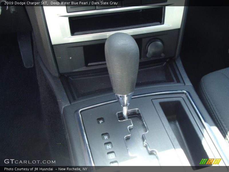 Deep Water Blue Pearl / Dark Slate Gray 2009 Dodge Charger SXT