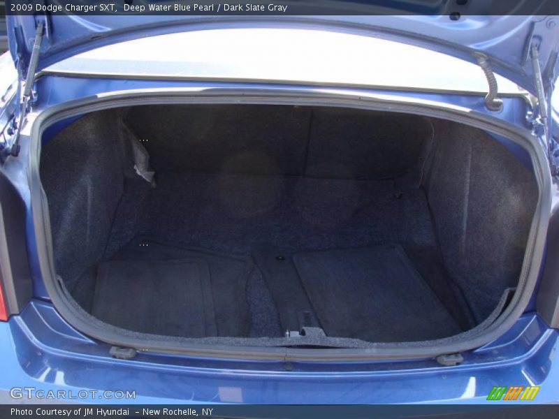 Deep Water Blue Pearl / Dark Slate Gray 2009 Dodge Charger SXT