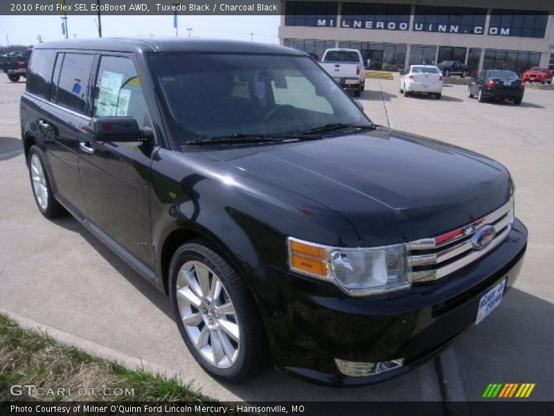 Tuxedo Black / Charcoal Black 2010 Ford Flex SEL EcoBoost AWD