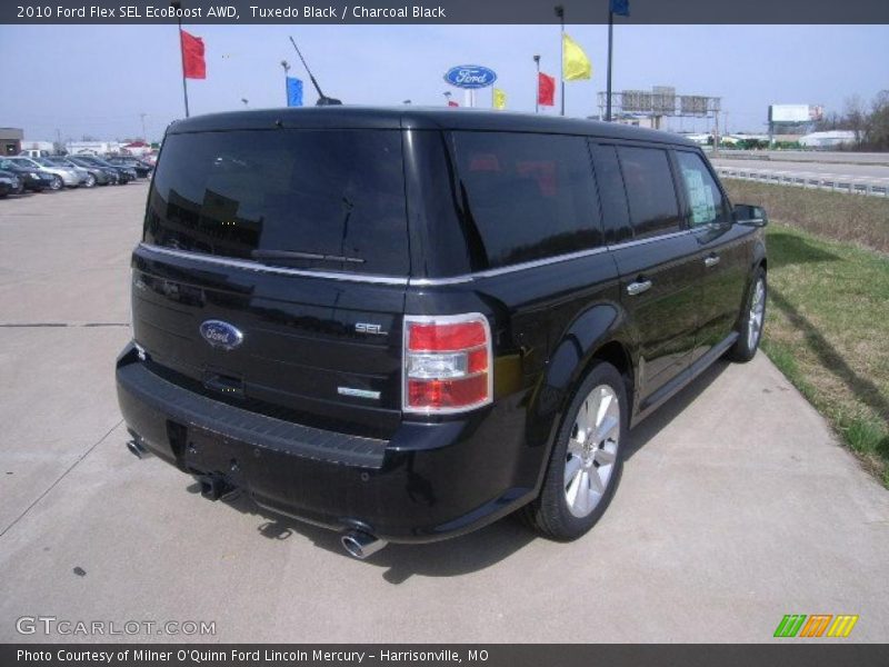 Tuxedo Black / Charcoal Black 2010 Ford Flex SEL EcoBoost AWD