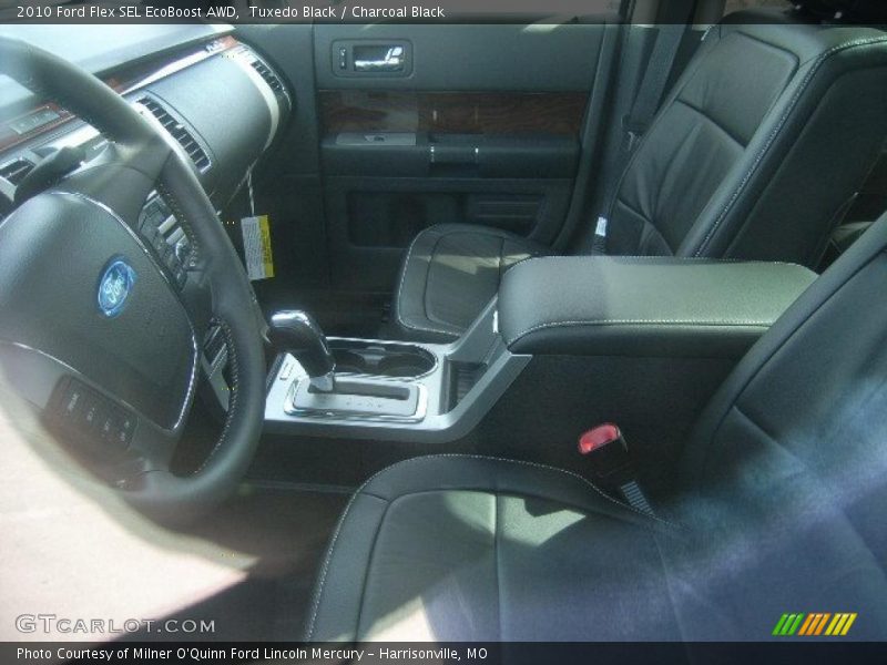 Tuxedo Black / Charcoal Black 2010 Ford Flex SEL EcoBoost AWD