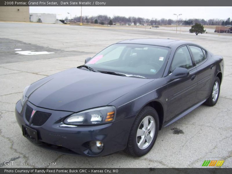 Dark Slate Metallic / Ebony 2008 Pontiac Grand Prix Sedan