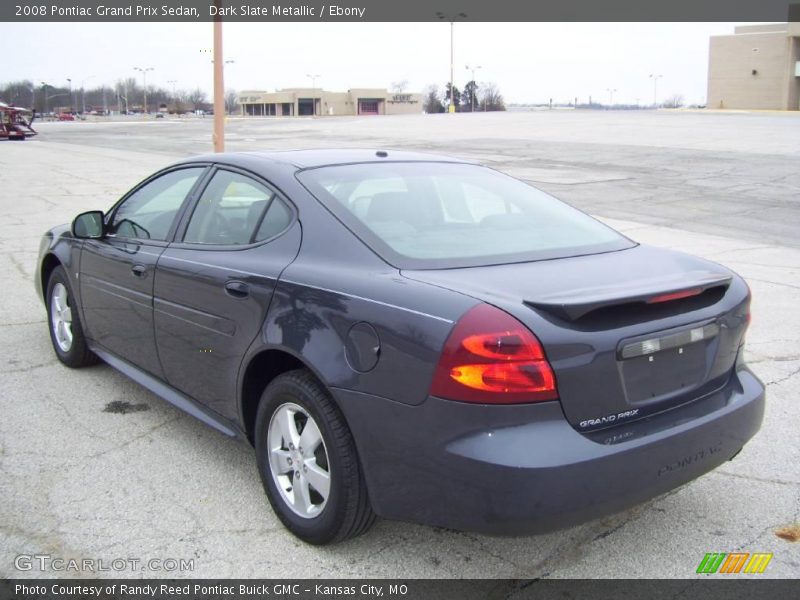 Dark Slate Metallic / Ebony 2008 Pontiac Grand Prix Sedan