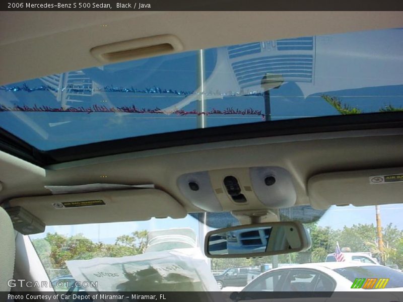 Black / Java 2006 Mercedes-Benz S 500 Sedan
