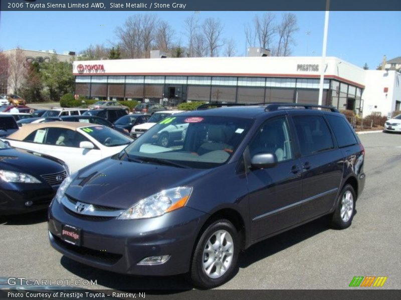 Slate Metallic / Stone Gray 2006 Toyota Sienna Limited AWD