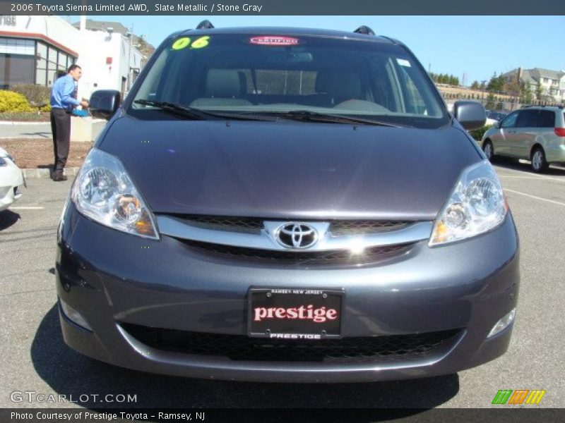 Slate Metallic / Stone Gray 2006 Toyota Sienna Limited AWD