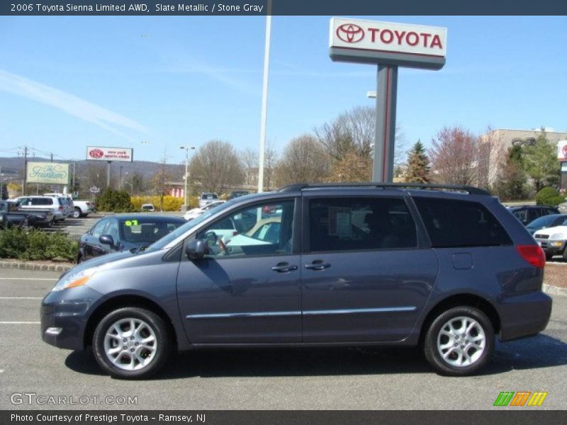 Slate Metallic / Stone Gray 2006 Toyota Sienna Limited AWD