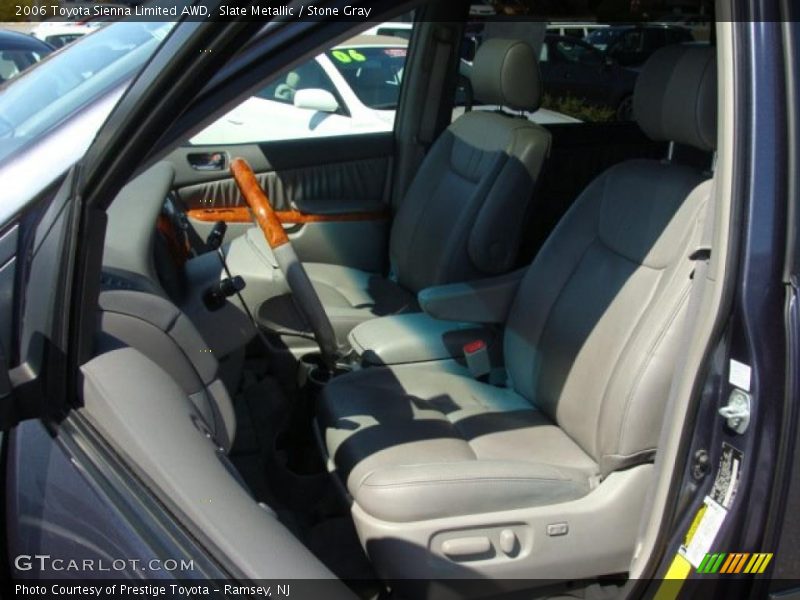 Slate Metallic / Stone Gray 2006 Toyota Sienna Limited AWD