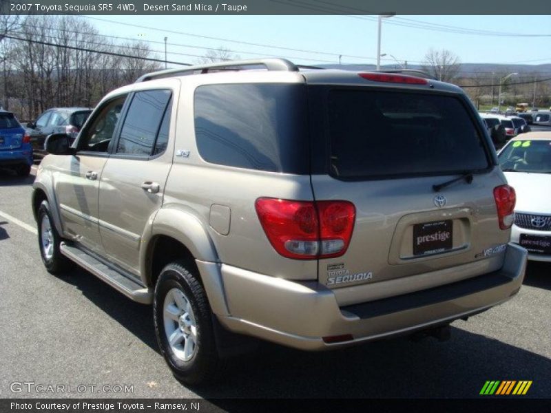 Desert Sand Mica / Taupe 2007 Toyota Sequoia SR5 4WD