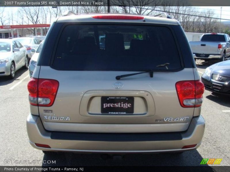 Desert Sand Mica / Taupe 2007 Toyota Sequoia SR5 4WD