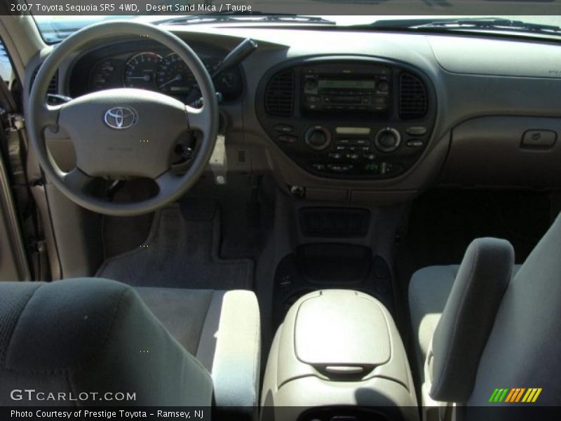 Desert Sand Mica / Taupe 2007 Toyota Sequoia SR5 4WD
