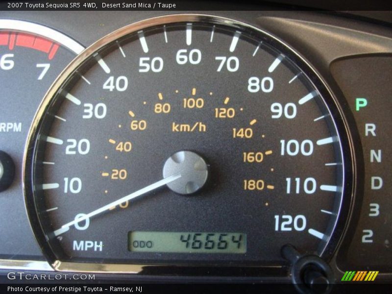 Desert Sand Mica / Taupe 2007 Toyota Sequoia SR5 4WD