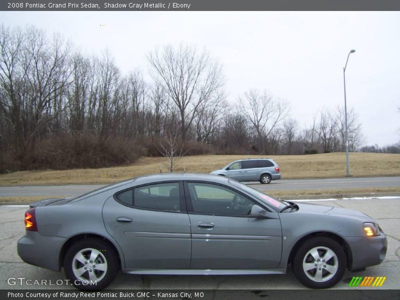 Shadow Gray Metallic / Ebony 2008 Pontiac Grand Prix Sedan