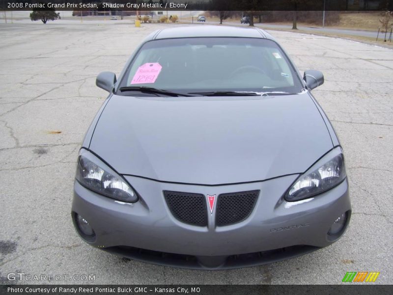 Shadow Gray Metallic / Ebony 2008 Pontiac Grand Prix Sedan