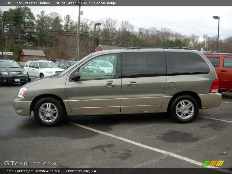Spruce Green Metallic / Pebble Beige 2005 Ford Freestar Limited
