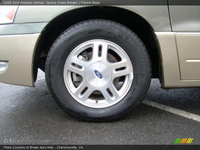 Spruce Green Metallic / Pebble Beige 2005 Ford Freestar Limited